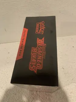 POKEMON TCG SCARLET & VIOLET DESTINED RIVALS ELITE TRAINER BOX FACTORY SEALED 🔥 - Image 4