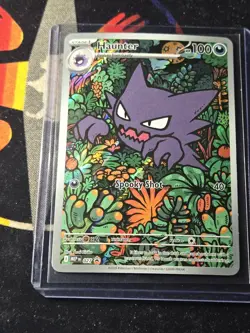 Pokemon TCG - Haunter 027 Illustration Rare Holo Mega Evolution Promo | NM - Image 1
