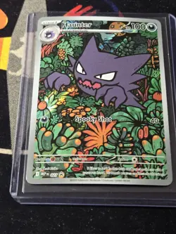 Pokemon TCG - Haunter 027 Illustration Rare Holo Mega Evolution Promo | NM - Image 2