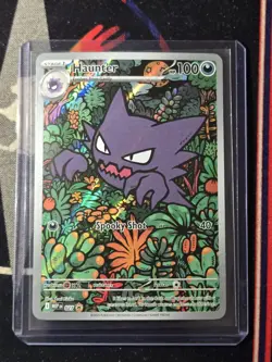 Pokemon TCG - Haunter 027 Illustration Rare Holo Mega Evolution Promo | NM - Image 3