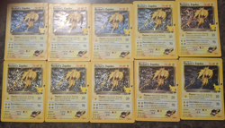 *LOT OF 10* Pokemon Celebrations Rocket's Zapdos 15/132 Holo NM/LP - Image 1