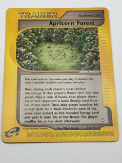 Pokemon Aquapolis 118/147 Apricorn Forest Rare TCG Near mint - Image 2