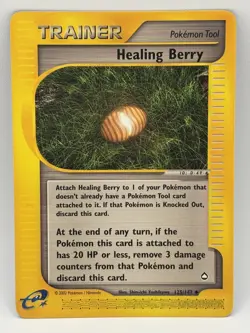 Pokemon - Healing Berry - 125/147 - Uncommon - Aquapolis - LP - Image 1