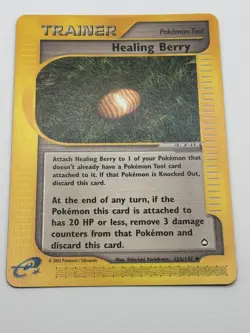 Pokemon - Healing Berry - 125/147 - Uncommon - Aquapolis - LP - Image 2