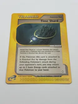 Pokemon TCG Time Shard 135/147 Trainer TCG Aquapolis LP - Image 2