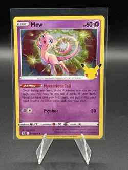 Pokemon Mew 011/025 Celebrations Holo Rare Pack Fresh - Image 1