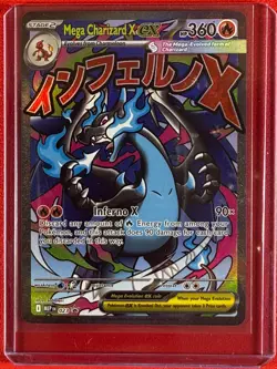 2025 Pokemon Black Star Promos Mega Charizard EX #023 - Image 1
