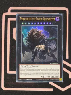 BPRO-EN084 Mercurium the Living Quicksilver Ultra Rare 1st Edition YUGIOH - Image 1
