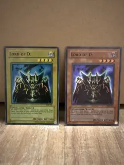 Yu-Gi-Oh! - Lord Of D. - SDK-041 - Super Rare - Ink Faded ( Misprint ) - Image 1