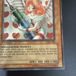 Yugioh Injection Fairy Lily LOD-100 Secret Rare 1st Edition NM (1) - Image 4