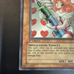 Yugioh Injection Fairy Lily LOD-100 Secret Rare 1st Edition NM (1) - Image 5