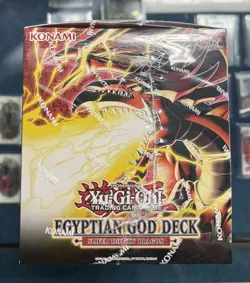 YuGiOh TCG Brand New Factory Sealed Egyptian God Deck Display Box - Image 4