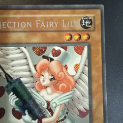 Yugioh Injection Fairy Lily LOD-100 Secret Rare 1st Edition NM - Image 3