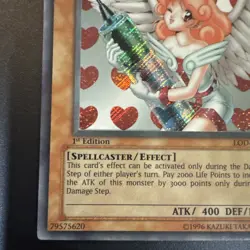 Yugioh Injection Fairy Lily LOD-100 Secret Rare 1st Edition NM - Image 5