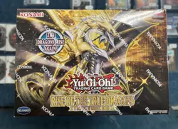 YuGiOh TCG Factory Sealed Rise of the True Dragons Structure Deck Display - Image 1