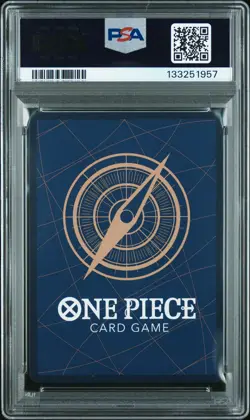 2023 ONE PIECE JPN OP04-KINGDOMS OF INTRIGUE #047 TRAFALGAR LAW PSA 10 - Image 2