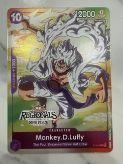Monkey.D.Luffy (041) Offline Regional 2024 Vol. 2 Participant One Piece Promo - Image 1