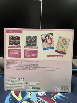 One Piece Illustration Box Vol. 1 Nami Boa Hancock Promo Cards - Image 2