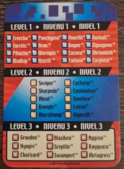 TREECKO - GROVYLE - SEPTILE - EVOLUTION CARD - Pokemon Advanced 2003 - NM/LP - Image 2