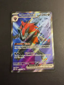 Pokemon TCG N's Zoroark EX Holo Ultra Rare Card 175/159 Sv09: Journey Together - Image 1