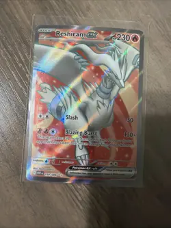 Reshiram ex 158 2025 Pokemon S&V White Flare Full Art Ultra Rare Card NM - Image 1
