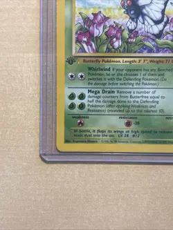 Pokemon TCG Butterfree Jungle 33/64 1st Edition Uncommon Card NM / LP - Image 5