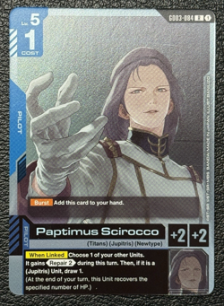 Lot of 10 Blue Holo Rare Cards - Gundam TCG: Steel Requiem (GD03) - English NM - Image 4
