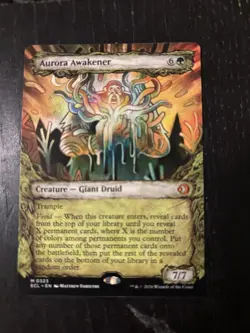 Aurora Awakener MTG Showcase Card NM/M x1 - Image 1