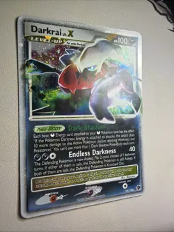 Pokemon TCG Great Encounters Darkrai LV.X 104/106 Holo Ultra Rare Card - Image 2