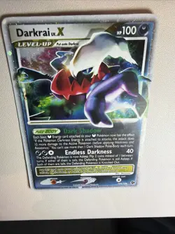 Pokemon TCG Great Encounters Darkrai LV.X 104/106 Holo Ultra Rare Card - Image 5