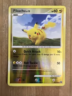 Pikachu - 70/100 - Majestic Dawn Set TCG - Pokemon Card - Reverse Holo LP - Image 1