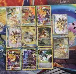 Pokemon Card Lot Full Art Alt Art Fire Flareon Eevee - Image 1