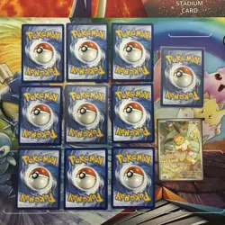 Pokemon Card Lot Full Art Alt Art Fire Flareon Eevee - Image 2