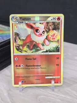 Pokemon Card TCG Flareon 44/95 Call of Legends 2011 Reverse Holo Vintage - Image 3