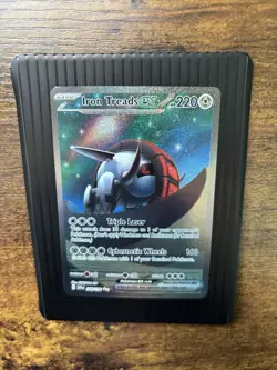 Iron Treads Ex 248/198 Special Illustration Rare Scarlet & Violet Pokemon Card - Image 2