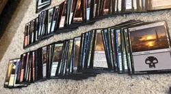 Magic The Gathering Trading Card Lot Of 276, 2016/2017 Pre-owned w/Box MTG - Image 4