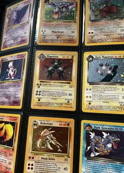 Vintage Pokemon Card Binder WOTC Lot Holos 90 Total Shadowless Base Set 1st Ed - Image 2