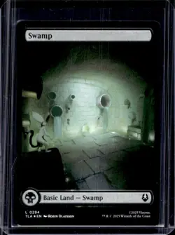 2019 Magic MTG Commander Swamp Foil #294 - Image 1