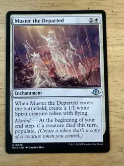 Muster the Departed [Modern Horizons 3] Near Mint - Image 1