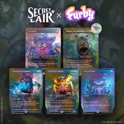 MTG Secret Lair x Furby The Oddbodies Confetti Foil Edition SEALED - Image 2