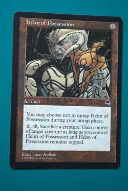 Helm of Possession - MTG - Tempest - Lightly Played - Magic the Gathering - Image 1