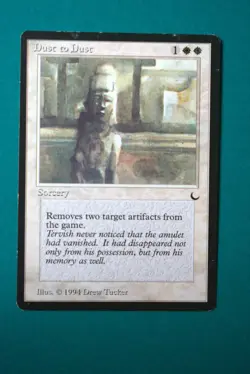 Dust to Dust - MTG - The Dark - Moderately Played - Magic the Gathering - Image 1