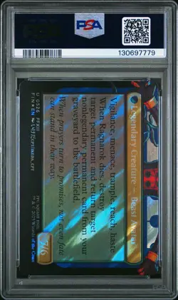 Fang, Fearless l'Cie (Borderless) (Surge Foil) Final Fantasy Foil PSA 10 - Image 3
