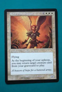 Reya Dawnbringer - MTG - Invasion - Lightly Played - Magic the Gathering - Image 1