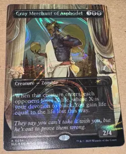 Gray Merchant of Asphodel - HALO FOIL - MTG Secret Lair Countdown (SLC) (0034) - Image 1