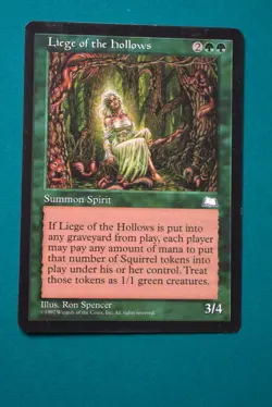 Liege of the Hollows - Weatherlight - Lightly Played - Magic the Gathering - Image 1