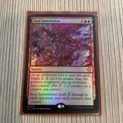 Soul Immolation Lorwyn Eclipsed Mythic Rare - Image 1