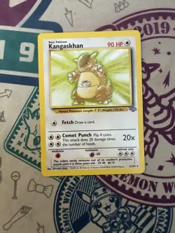 Pokemon Vintage Non-Holo Rare Kangaskhan Jungle 21/64 WotC 1999 - Image 3
