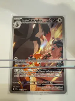 Larry’s Staraptor 249/217 Ascended Heroes (IR) English Pokemon Pack Fresh - Image 1