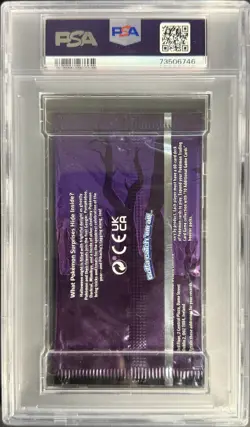 Pokemon Trick or Trade Foil Pack 2022 Int’l Trick or Trade PSA 8 - Image 2